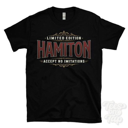 Maglietta hamiton edizione - maglietta,