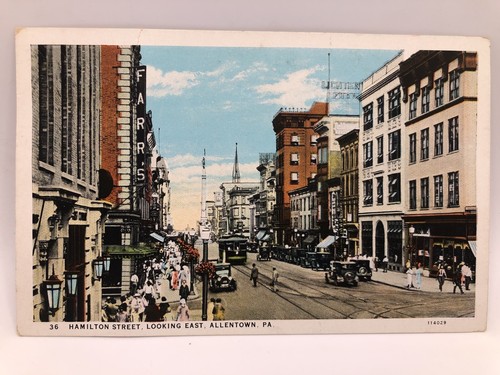 Cartolina allentown - cartolina,