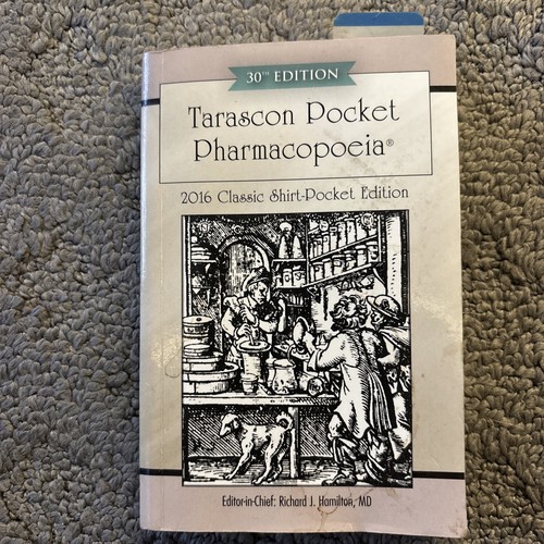 Tarascon pocket pharmacopoeia - tarascon,