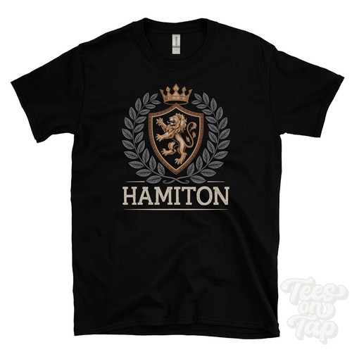 Maglietta stemma hamiton - stemma,