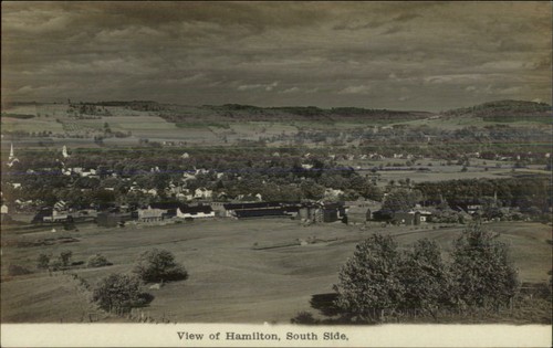 Hamiton south side - ny, birdseye