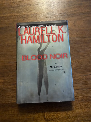 Signed blood noir laurel k - blood, by