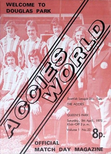 1975 hamiton academical - hamiton,