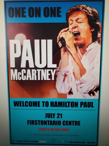 Paul mccartney hamiton - mccartney, poster